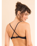 Top Dots-Black Balconet-Tie
