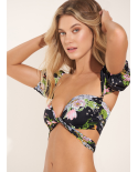 Top Black Bouquete Antonia Flirt