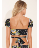Top Black Bouquete Antonia Flirt