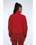 Jaqueta Techno Taslon Com Bolsos Vermelho Haute Red