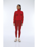 Jaqueta Techno Taslon Com Bolsos Vermelho Haute Red