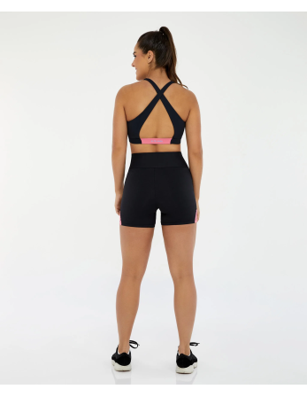 Bermuda Bodytex Barriga Zero E Bolso Preto 2