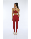 Legging Hyper Recortes Atlanta Vermelho Haute Red