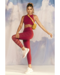 Legging Hyper Bordado Lateral Vermelho Power