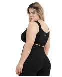 Top Supplex Alcas Plus Preto