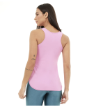 Regata Skin Fit Alongada Rosa Happiness