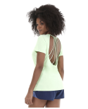 T-Shirt Skin Fit Rolete Costas Verde Joy