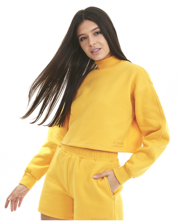 Cropped M3Cbs Gola Alta Amarelo Amber