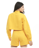Cropped M3Cbs Gola Alta Amarelo Amber
