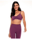 Top Sem Costura Essential Roxo Wine