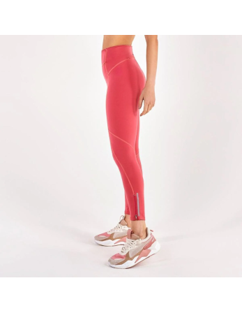 Legging Supplex Ziper Barra Coral 2
