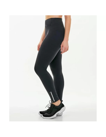 Legging Supplex Ziper Barra Preto 2