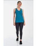Regata Skin Fit Alongada Gola V Verde Strong