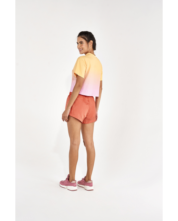 T-Shirt Sunset Amarelo Amber
