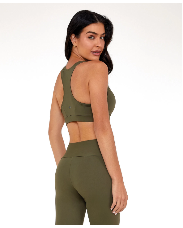 Top Hyper Costas Nadador Verde Olive
