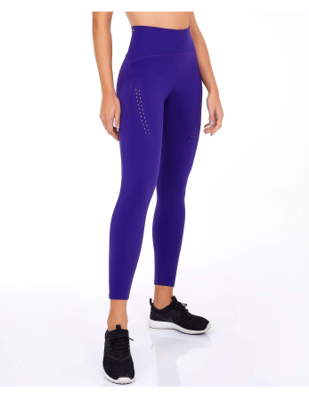 Legging Blackout Ii Laser E Fusao Roxo Eletric