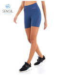 Bermuda Bodytex Ii Com Laser Azul Ocean