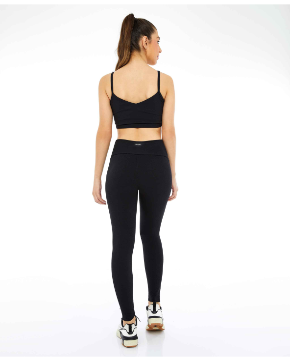 Legging Unique Recortes Preto