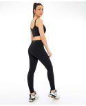 Legging Unique Recortes Preto