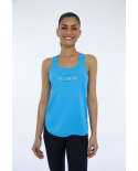 Regata Skin Fit Inspiracional Azul Vivid
