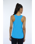 Regata Skin Fit Inspiracional Azul Vivid