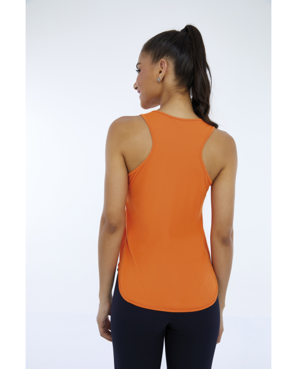 Regata Skin Fit Inspiracional Laranja Orangeade