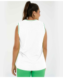 Regata Nylon Dry Alongada Branco