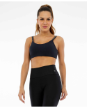 Top Bodytex Alcas Personalizadas Preto