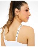 Top Bodytex Alcas Personalizadas Branco
