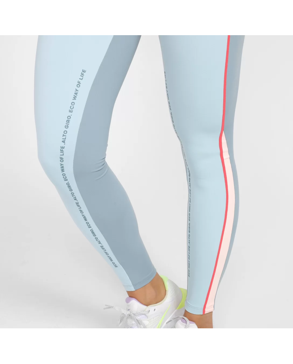 Legging Blackout Bio Recortes Cinza Lead