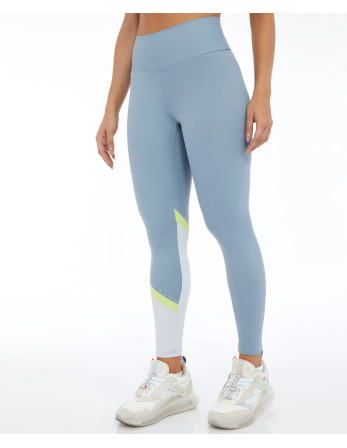 Legging Hyper Recorte Diagonal Cinza Wind