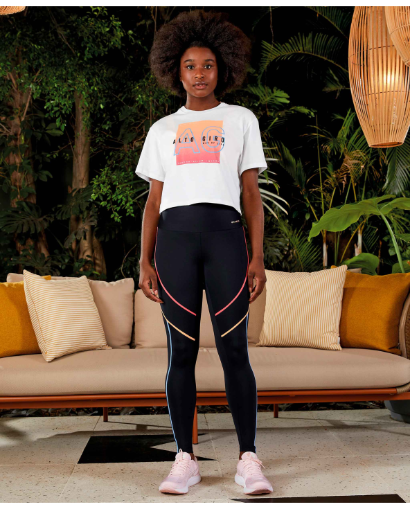 Legging Hyper Galoes E Bolso Preto