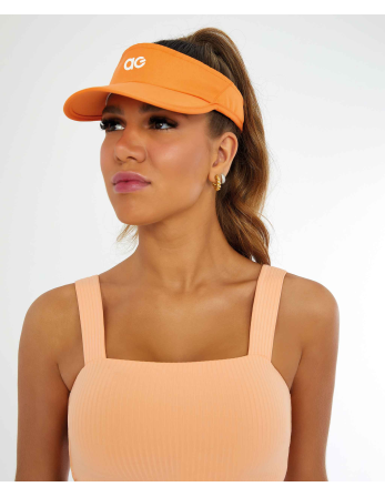 Top Verticale Detalhe Tiras Laranja Gym 2