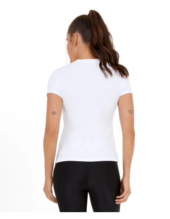 T-Shirt Skin Fit Make It Fun Branco Optico 2