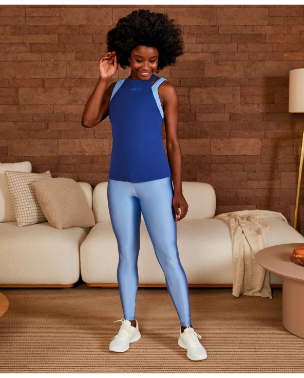 Legging Atlanta Termo Azul Soft