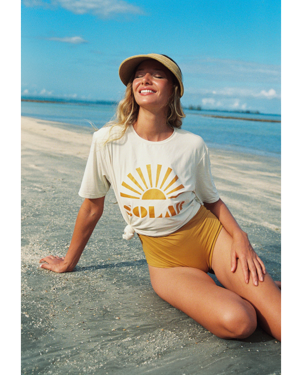T-Shirt Solar Off White Upf50+