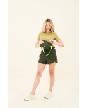 Bag-Foldable Windbreaker Jacket Verde Militar