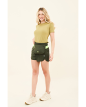 Bag-Foldable Windbreaker Jacket Verde Militar