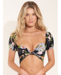 Top Black Bouquete Antonia Flirt