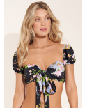 Top Black Bouquete Antonia Flirt