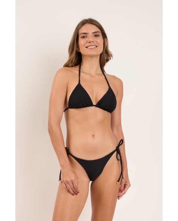 Set Junco-Black Tri-Inv Cheeky-Tie