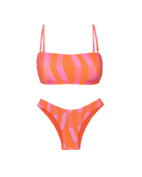 Set Sunrise Bandeau-Reto High-Leg