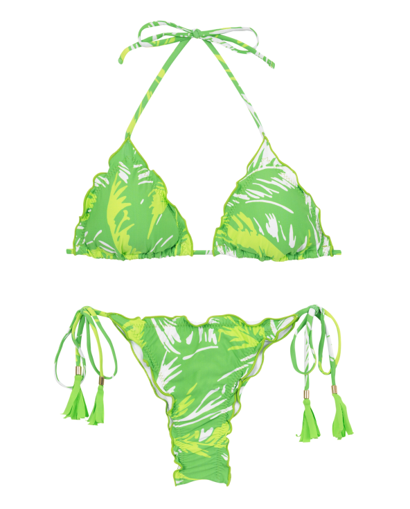 Set Green-Palms Frufru-Fio
