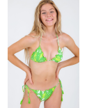 Set Green-Palms Frufru-Comfy