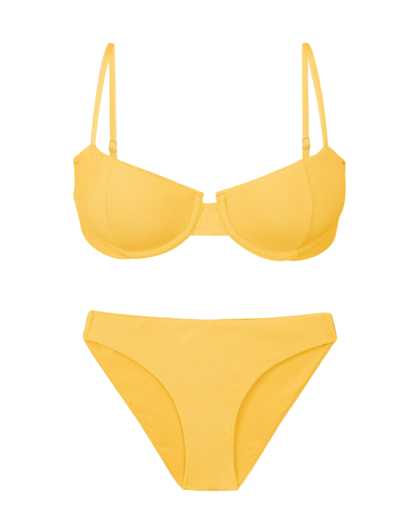 Set Malibu-Yellow Balconet Essential-Comfy