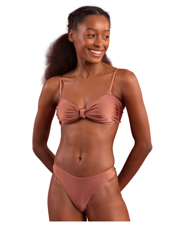 Set Shimmer-Copper Bandeau-Joy Nice-Fio