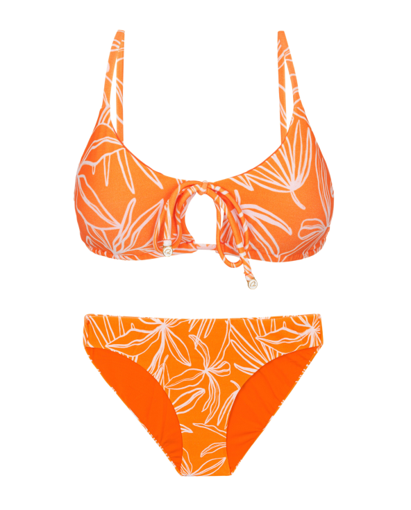 Set Trail-Orange Tank-Tie Essential-Comfy