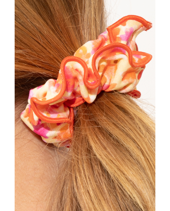 Ditsy-Butter Scrunchie