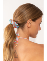 Ditsy-Sky Scrunchie