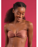 Top Shimmer-Copper Bandeau-Joy